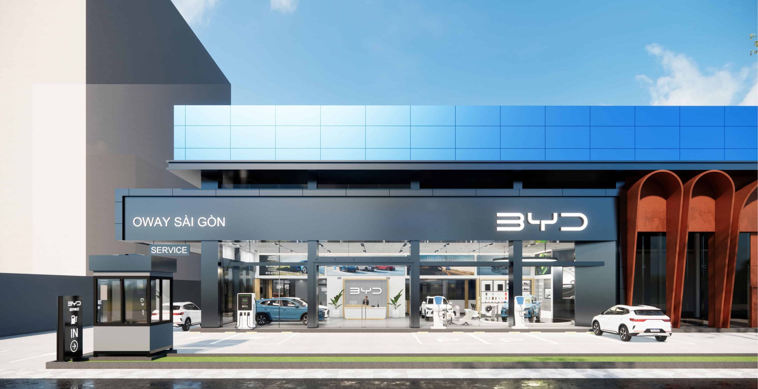 Showroom BYD chính hãng tại Sư Vạn Hạnh TP.HCM